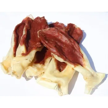 Krmivo pro psa Uši králičí plněné kachnou