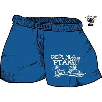 Trenýrky Trenýrky Chcípl mi pták, černé - Velikost XXXL - černá