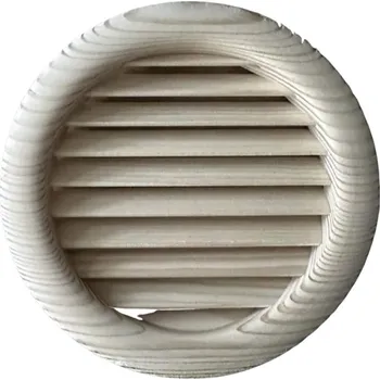 Dřevěná mřížka do sauny kruhová 125mm