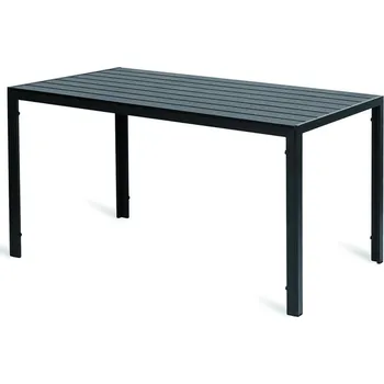 Zahradní stůl Elvisia Zahradní hliníkový stůl ELARA | antracit 90 x 205 cm