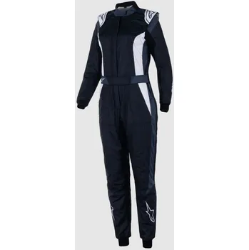 Moto kombinéza Alpinestars FIA závodní kombinéza dámska Stella GP Pro Comp V2, Černá Asphalt/ Bílá