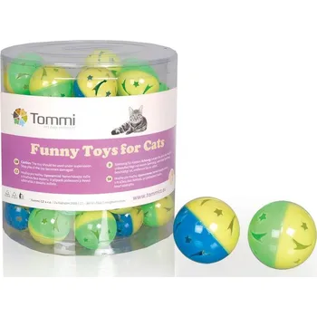 Hračka pro kočku Míček pro kočky Disco 4cm