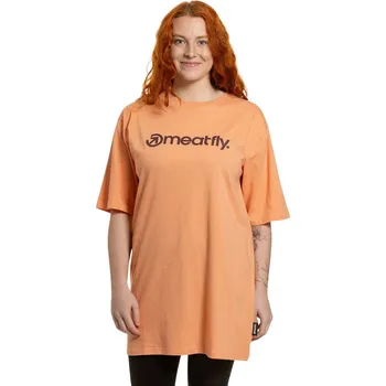 Dámské tričko tričko Meatfly Rory - Coral Sand XL