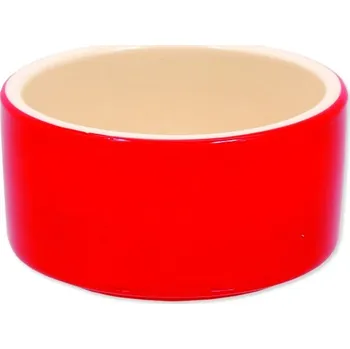 miska pro malé zvíře Miska SMALL ANIMAL keramická pro králíky červená 10 cm