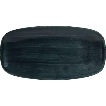 Talíř Talíř servírovací Churchill Stonecast Rustical teal 29,8x15,3 cm