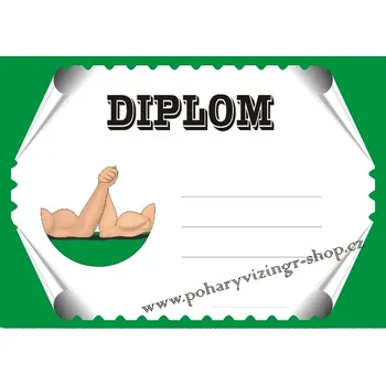 Páka diplom A4 č.1