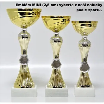 Poháry 2973 MINI emblém vyberte z naší nabídky.