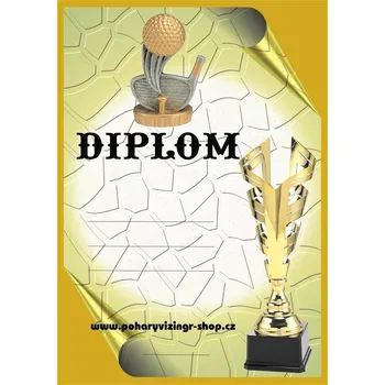 Golf diplom A4 č.11