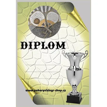 VIZINGR Squash diplom A4 č.9