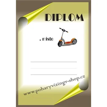 Děti diplom A4 č.23