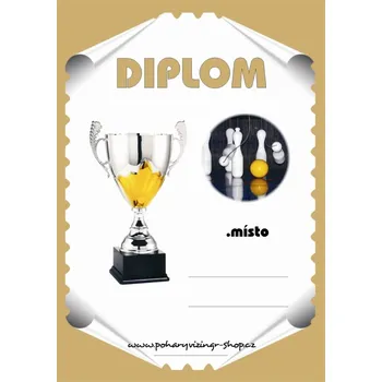 Kuželky diplom č.10