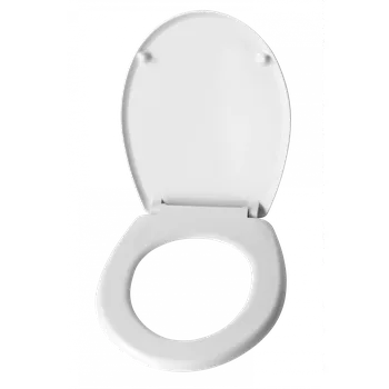 WC sedátko WC prkénko s obyčejným sklápěním Nové Estiva Standard Duroplast