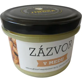 Zázvor v medu hmotnost: 180 g