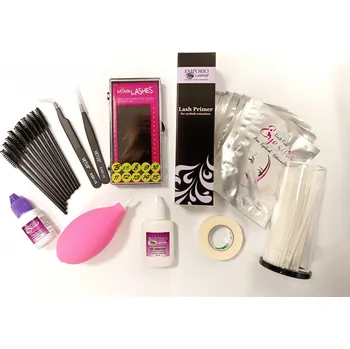 Péče o řasy a obočí Sada k prodlužování řas - SILVER EMPORIO Lashes