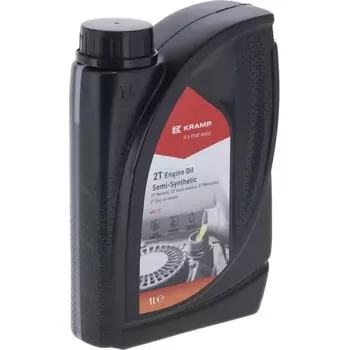 Motorový olej Motorový olej pro 2T motory Kramp 2L, polosyntetický