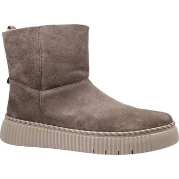 Dámské polobotky Zimní vycházková obuv-kotníková, Gabor, mohair: Šedá Nubuk, velur (semiš) 28,2 42,5 G - standardní šíře (30228-30228)