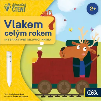 ALBI Kouzelné čtení Kniha interaktivní leporelo Vlakem celým rokem | 890021
