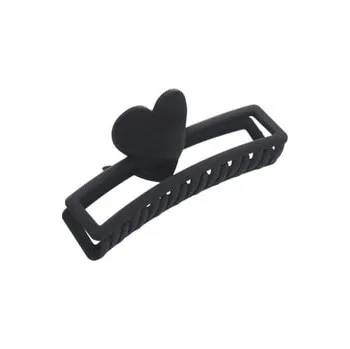 Solida sponky do vlasů se srdcem, černý Sponky do vlasů