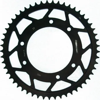 Řetězová sada pro motocykl Řetězová rozeta SUPERSPROX RFE-1132:53-BLK černý 53 zubů, 420