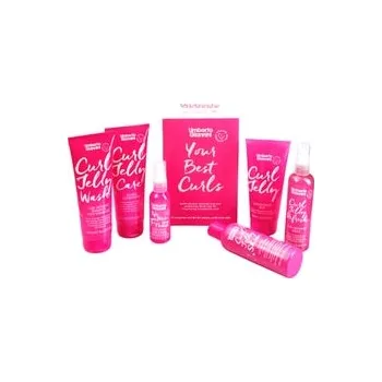 Umberto Giannini Curl Jelly Your Best Curls Kit Sada péče o vlasy