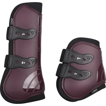 Vybavení pro koně Sada šlachovek QHP, vínové, Pony