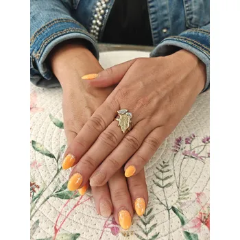 Prsten Zlatý prsten Modlitba malá - svatý prsten Velikost prstenu: 62, Váha: 3,06 g, Ryzost: 14kt (585/1000)