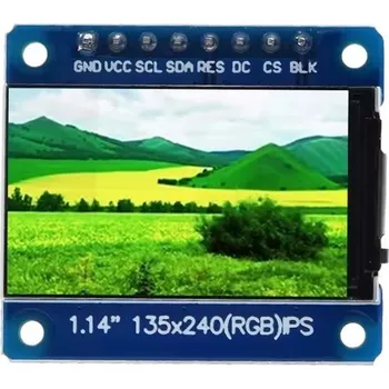 Náhradní díl pro mobilní telefon Barevný displej IPS 1.14" 135x240 ST7789V SPI