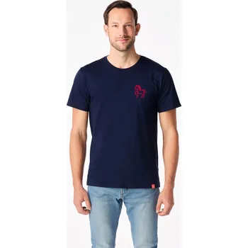 CityZen - VÁŇA Pánské tričko AGEN navy Koník XL