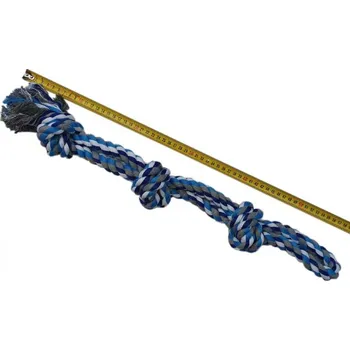 Hračka pro psa Uzel bavlna se smyčkou 55cm 470g