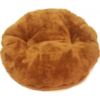 Pelíšek pro psa Marysa polštář kruh skořicová - DE LUXE