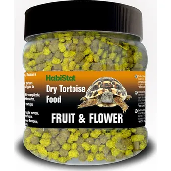 Krmivo pro terarijní zvíře HabiStat Tortoise Food Fruit &amp; Flower 200g