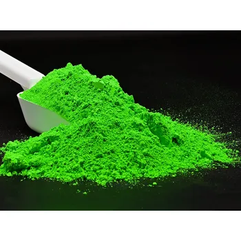 Speciální výtvarná barva Fluo barva prášková - zelená Balení: 50g