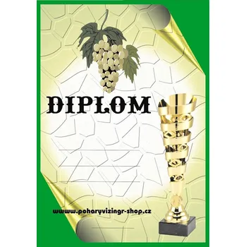 Víno diplom A4 č.2