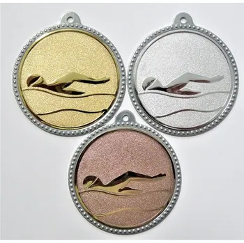 Plavání medaile D75-15 Stuhu vyberte z naší nabidky.