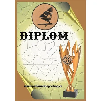 VIZINGR Windsurfing diplom A4 č.3