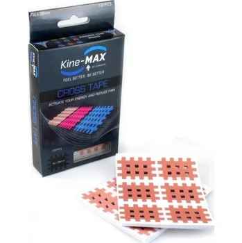Tejpovací páska KINEMAX Cross tape 2,8x3,6 cm –120 ks