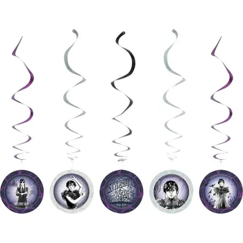 Balónek CHAKS Dekorační víry Wednesday 5 ks