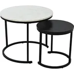 IdePar Luno set 2 ks bílý/černý