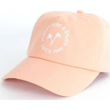 Kšiltovka hurley Dámská kšiltovka clare hat pink tint