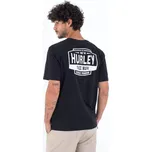 hurley Pánské triko organic gasworks tee black