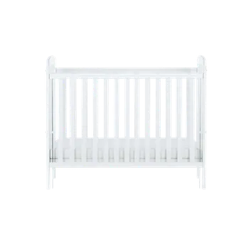 Dětská postýlka Elvisia Dětská postýlka ALICIA stahovací bok | bílá 50 x 100 cm