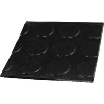 Pryž Pryž podlahová penízková SBR75 černá tl. 3 mm - šíře 1450 mm