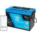 Lithiová baterie Berger LiFePO4 200 Ah 12 V s Bluetooth a vyhříváním