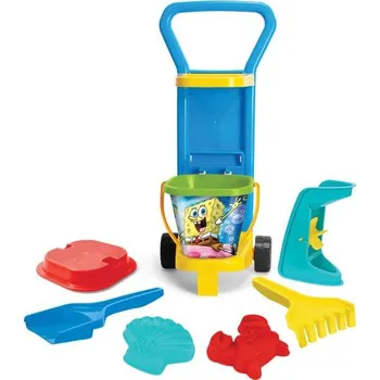 Hra na zahradu Wader Vozík se sadou do písku - SpongBob