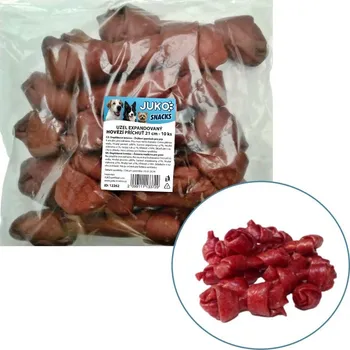 Krmivo pro psa Smarty uzel Hovězí příchuť 21 cm / balení 10 ks