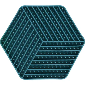 Pro psa Lízací podložka Flamingo Leki - Modrá