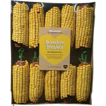 Krmivo pro hlodavce RW Kukuřičné klasy display 10 ks