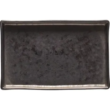 Talíř Talíř obdélníkový Costa Nova Lagoa 18,5x11,7 cm, metalický