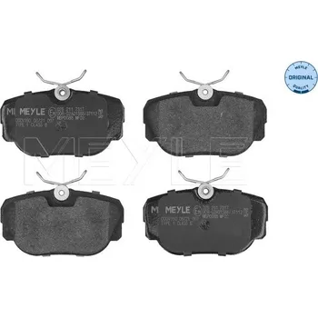 Brzdová destička Sada brzdových destiček, kotoučová brzda MEYLE 025 211 7317