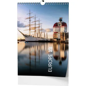 Kalendář Baloušek Tisk Nástěnný kalendář Europe 2026